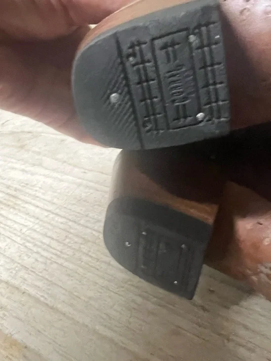 Corral Embroidered Brown Leather Western Cowboy Boots women’s 8 - Picture 5 of 12